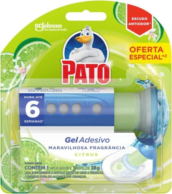 <p><strong>Mantenha seu Banheiro Perfumado com Pato Desodorizador Gel Citrus – 6 Discos por R$17,99!</strong></p>
