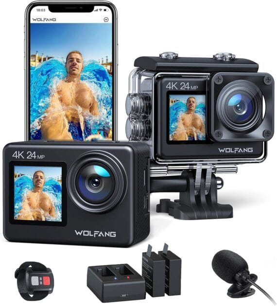 <p><strong>Capte Momentos Incríveis com a Câmera WOLFANG GA200 24MP 4K à Prova D'Água por R$712,03!</strong></p>