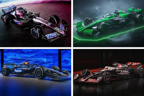 Estes são os novos carros de F1 para 2024: Alpine surge novamente com dois designs, Sauber opta por um visual totalmente diferente