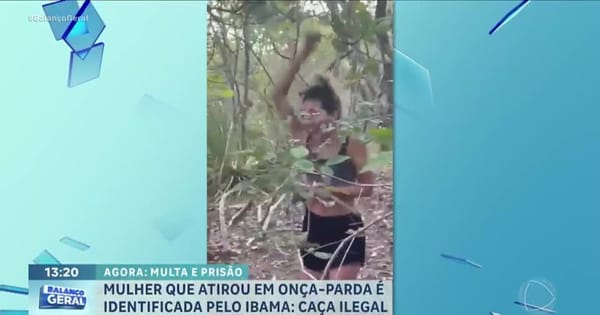 Ibama identifica mulher que matou filhote de onça-parda