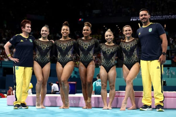 Rebeca Andrade e Time de Ginástica Miram Medalhas em Paris