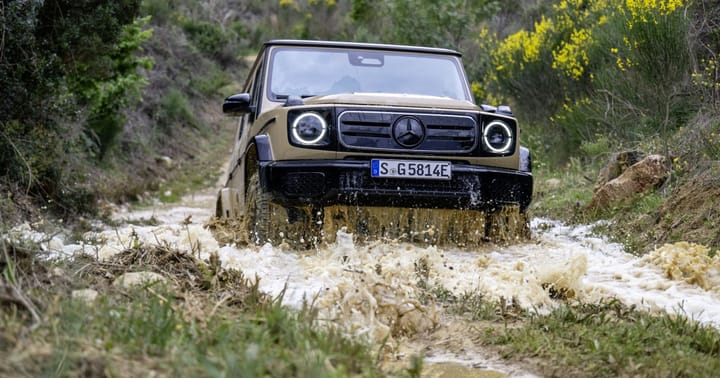 5 recursos inovadores do Mercedes G-Class elétrico que impressionam