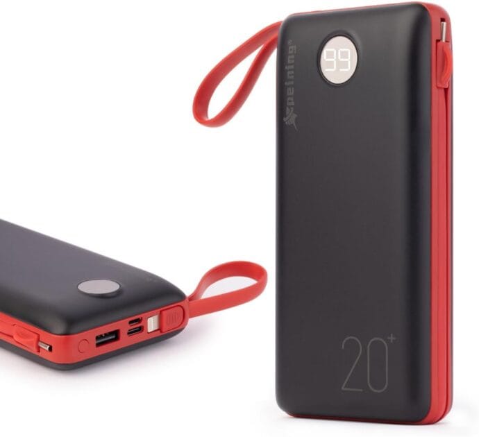 <p><strong>Genérico Power Bank 20.000mAh Digital: Carregue iPhone e Samsung por R$154,90!</strong></p>