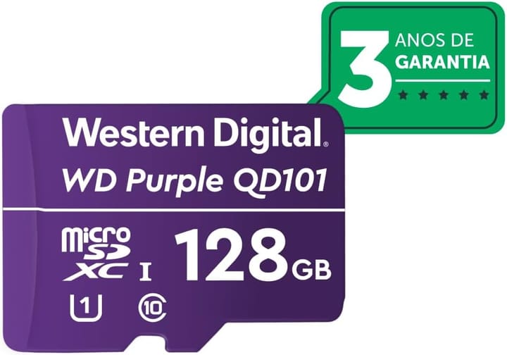 <p><strong>Garanta já o Cartão de Memória Micro SD 128GB WD Purple Intelbras por R$169,75 – 3 Anos de Garantia!</strong></p>