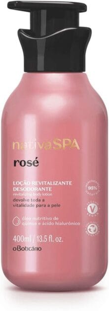 <p><strong>Revitalize sua Pele com O Boticário Nativa Spa Hidratante Rosé 400ml por R$50,99 – Garanta sua Beleza Hoje!</strong></p>