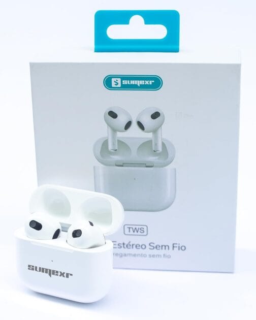 <p><strong>Descubra o Fone Sem Fio Sumexr TWS V5.3 Branco por R$79,90 – Prático e Atraente!</strong></p>