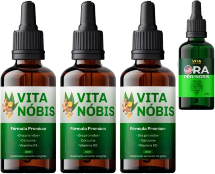 <p><strong>Aproveite o KIT 3 VITA ORA PRO NOBIS: Curcuma, Vitamina K2 e Colágeno II por R$139,77! Saúde e Bem-Estar ao Seu Alcance!</strong></p>