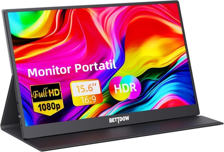 <p><strong>Bettdow Monitor Portátil 15,6'' FHD 1080P: Conecte e Amplie com Estilo! R$858,00</strong></p>