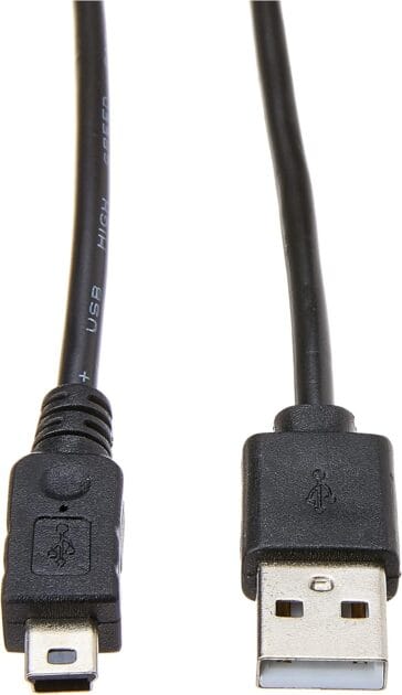 <p><strong>Cabo USB 2 - USB A Macho + Mini USB (V3) 2-1.80M - Preto por R$17,60!</strong></p>