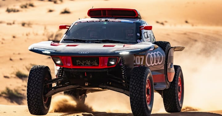 Audi vence rali Dakar com carro elétrico que nunca precisa ser carregado