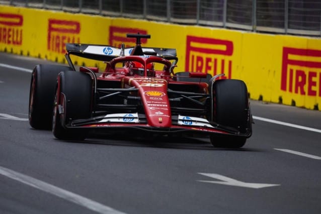 GP do Azerbaijão: Charles Leclerc na pole; Verstappen e Norris decepcionam