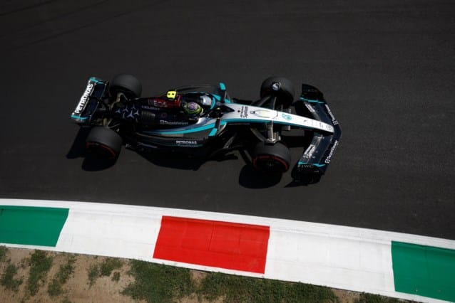 Hamilton brilha em Monza; Verstappen luta em treino livre