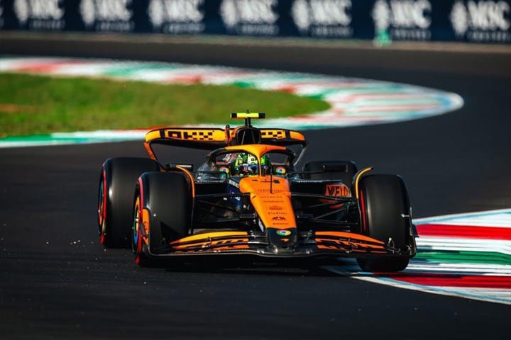 Lando Norris brilha e leva pole no GP da Itália, Verstappen só sétimo