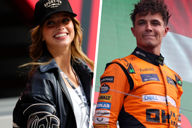 Lando Norris confirma término com modelo portuguesa para se dedicar à Fórmula 1