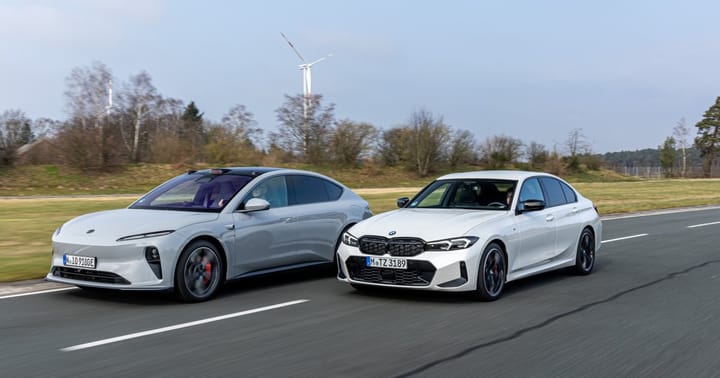 Nio ET5 vs BMW M340d: Velocidade e Resistência em Debate